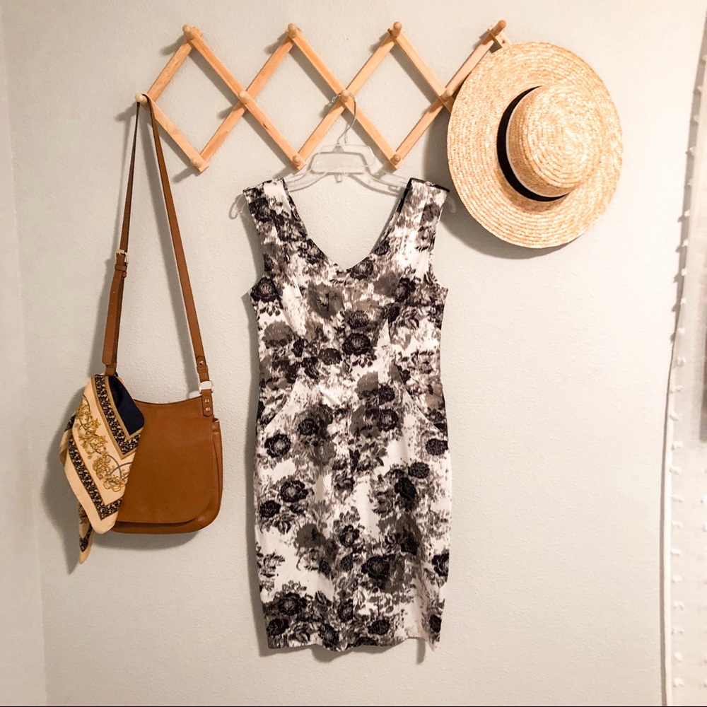 blurred Floral dress